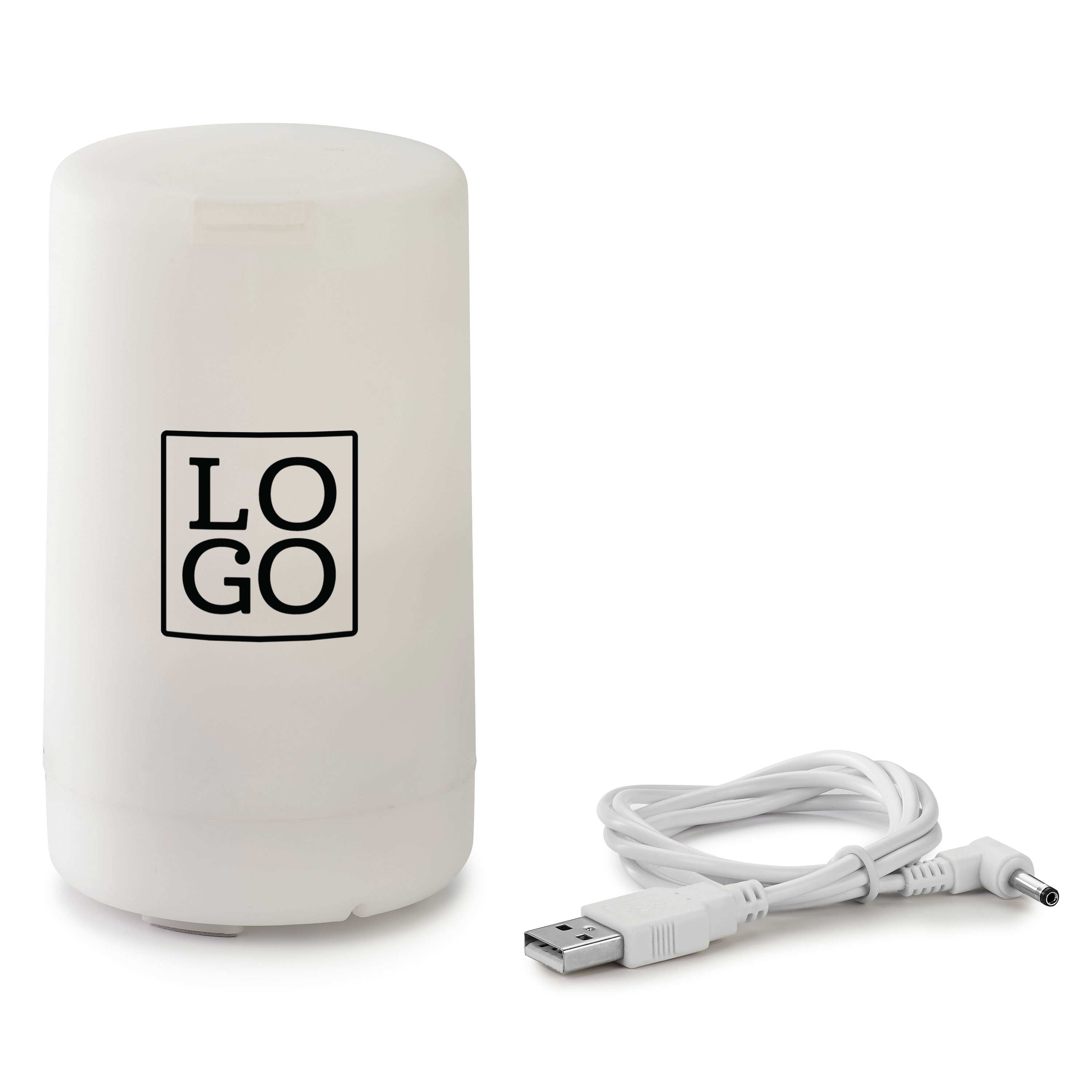 250730 fiji portable humidifier and diffuser full color imprint top 1 color imprint side
