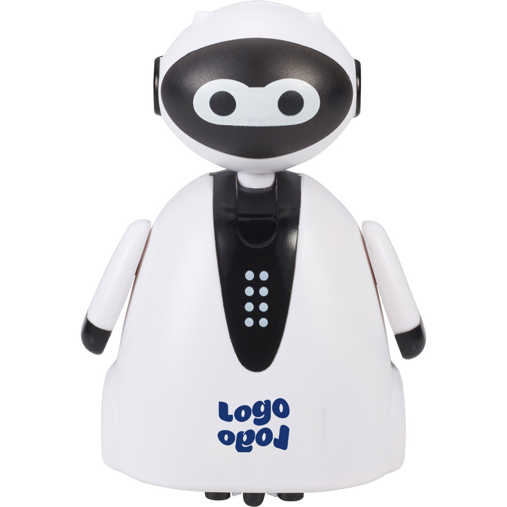 267933 desk robot two color one location imprint