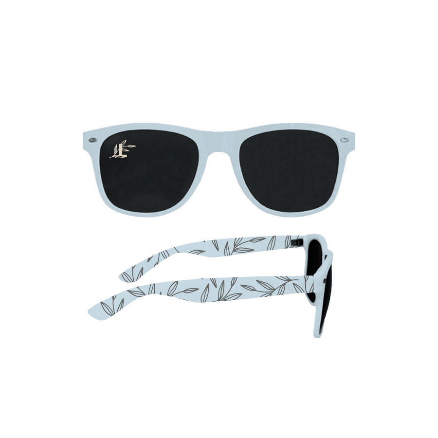 288852 upcycled pantone matched sunglasses full color one location imprint on arms