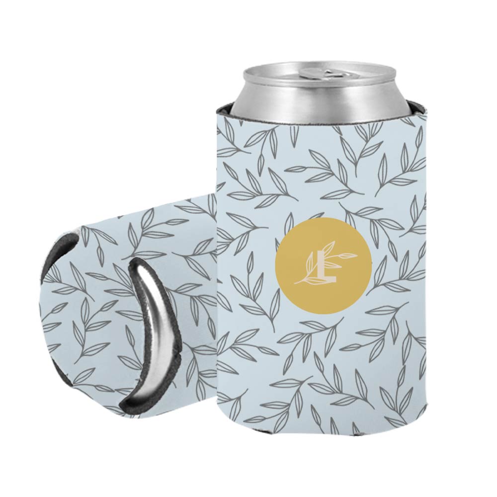 287075 recyled eco koozie 4 color process sublimation full bleed