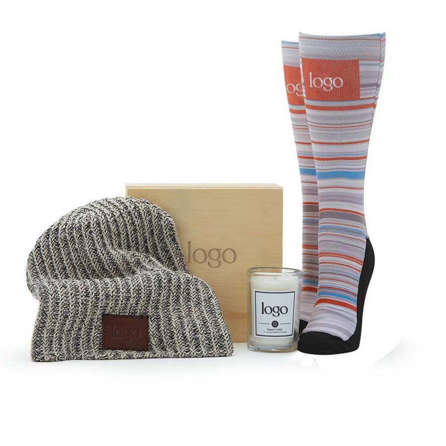 298689 snuggle up gift set full color imprint on products