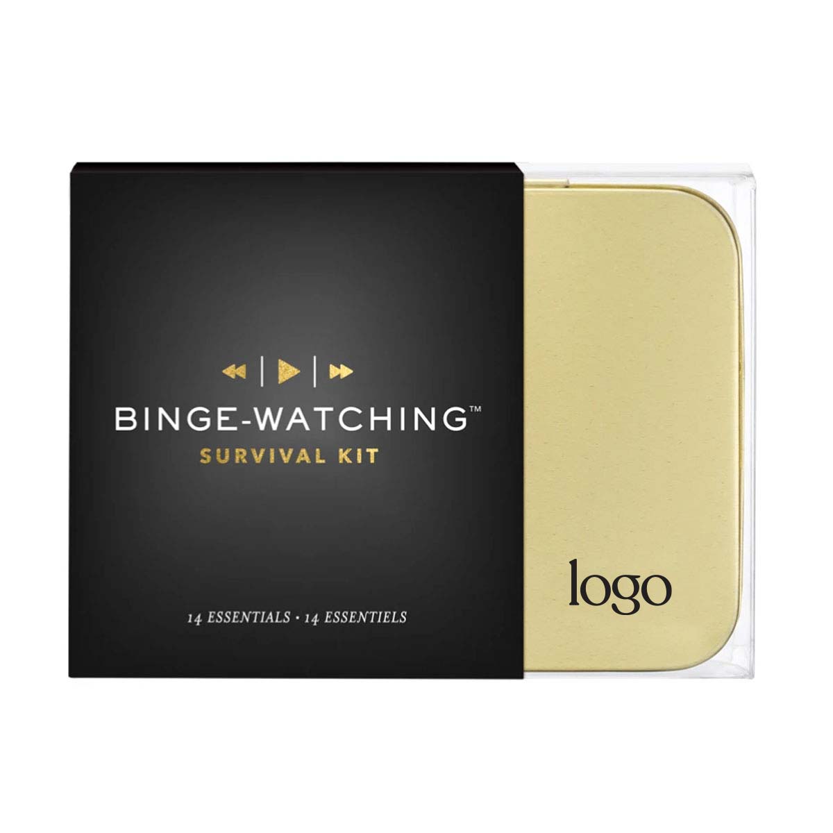 302302 binge watching kit one color one location imprint