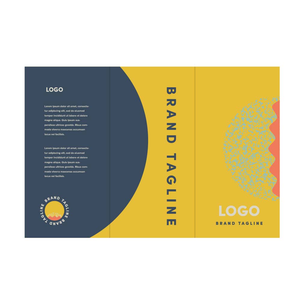 313738 trifold brochure full color digital imprint front and back