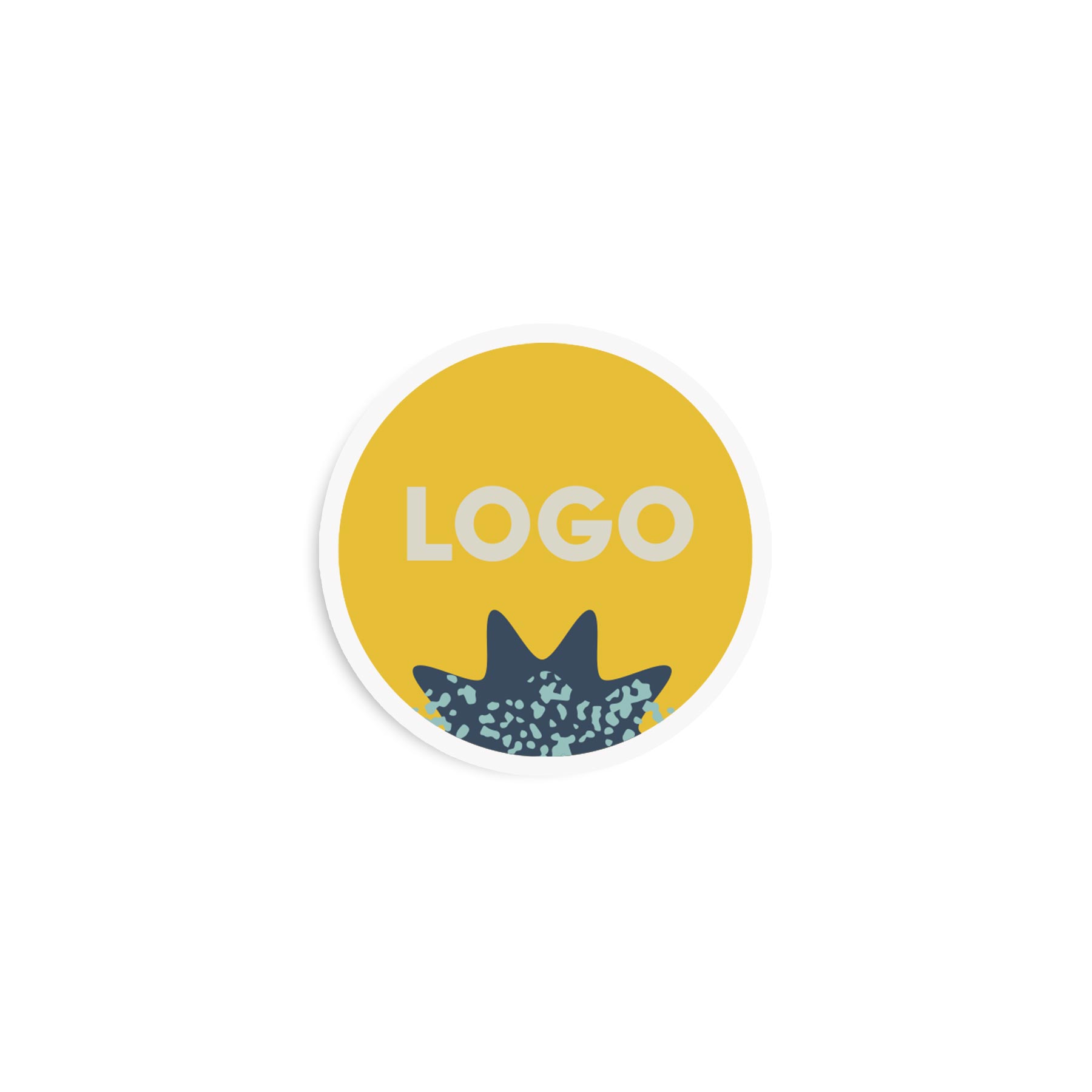 313736 custom sticker large 3 x 3 full color clear vinyl custom shape
