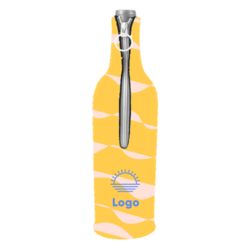 317705 wine bottle koozie full color