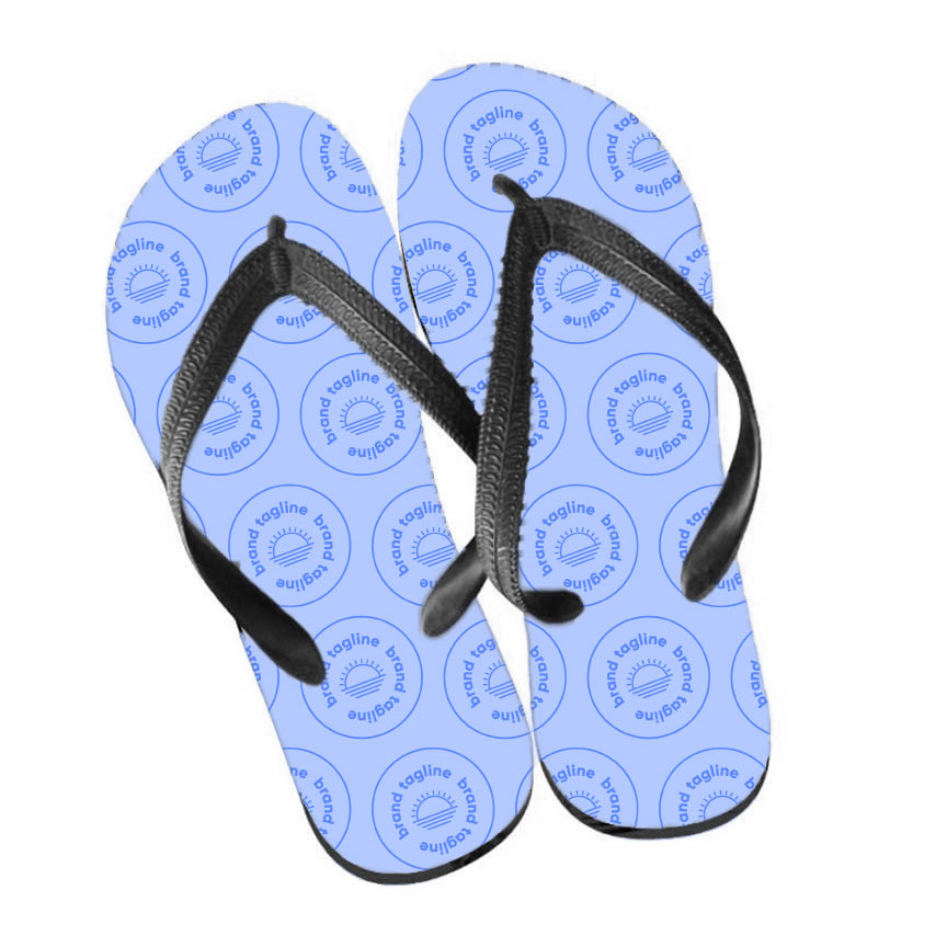 317480 full color flip flops full color process