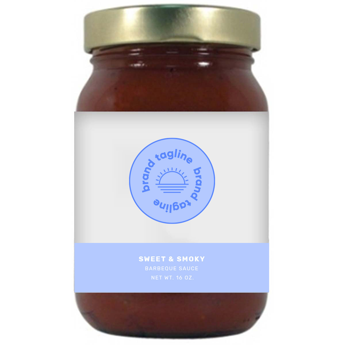 318308 bbq sauce 16oz full color label