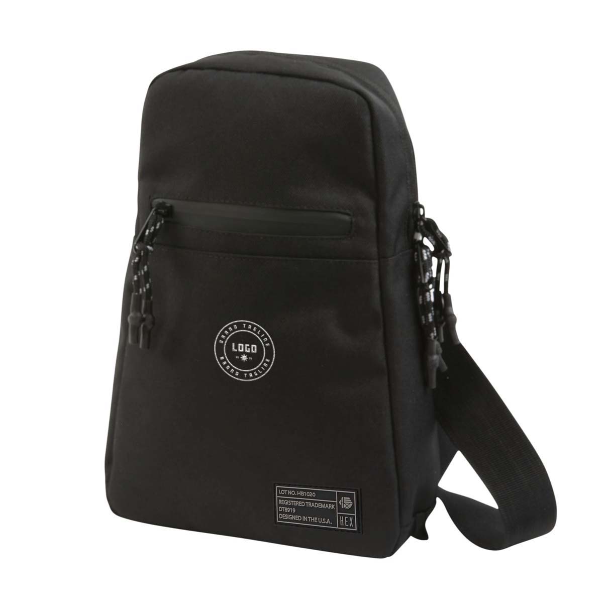 361676 aspect shoulder bag one location embroidery up to 5k stitches