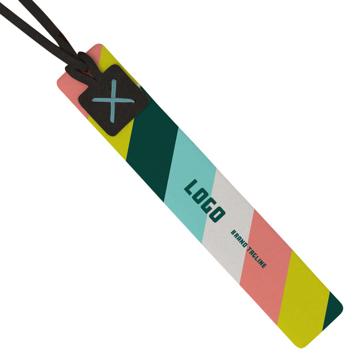 357758 crest felt tasseled bookmark full color full bleed imprint one side