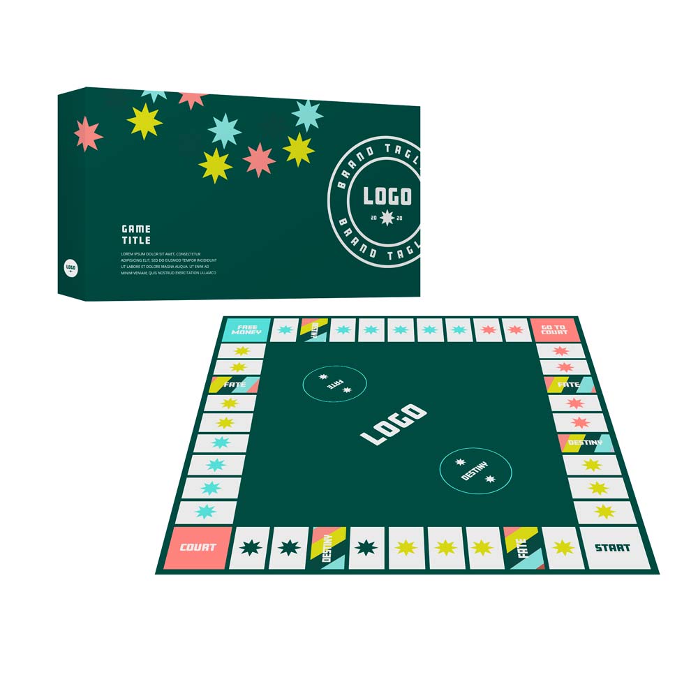 357367 custom monopoly custom board box