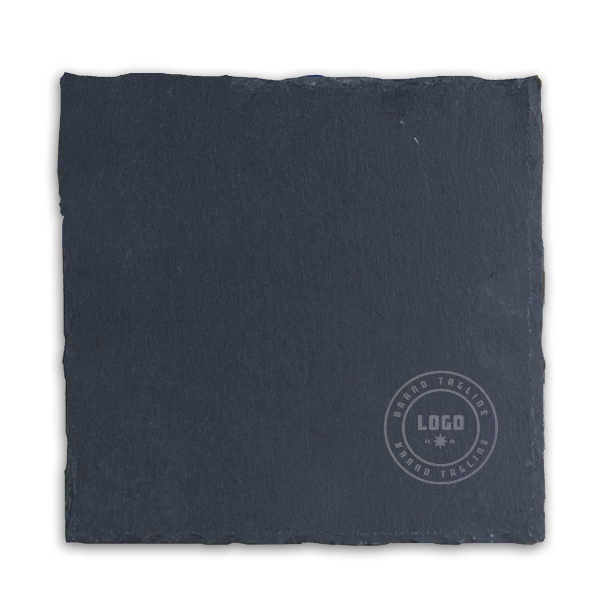 361675 heritage slate trivet one color screenprint or laser engraved 3 x 3