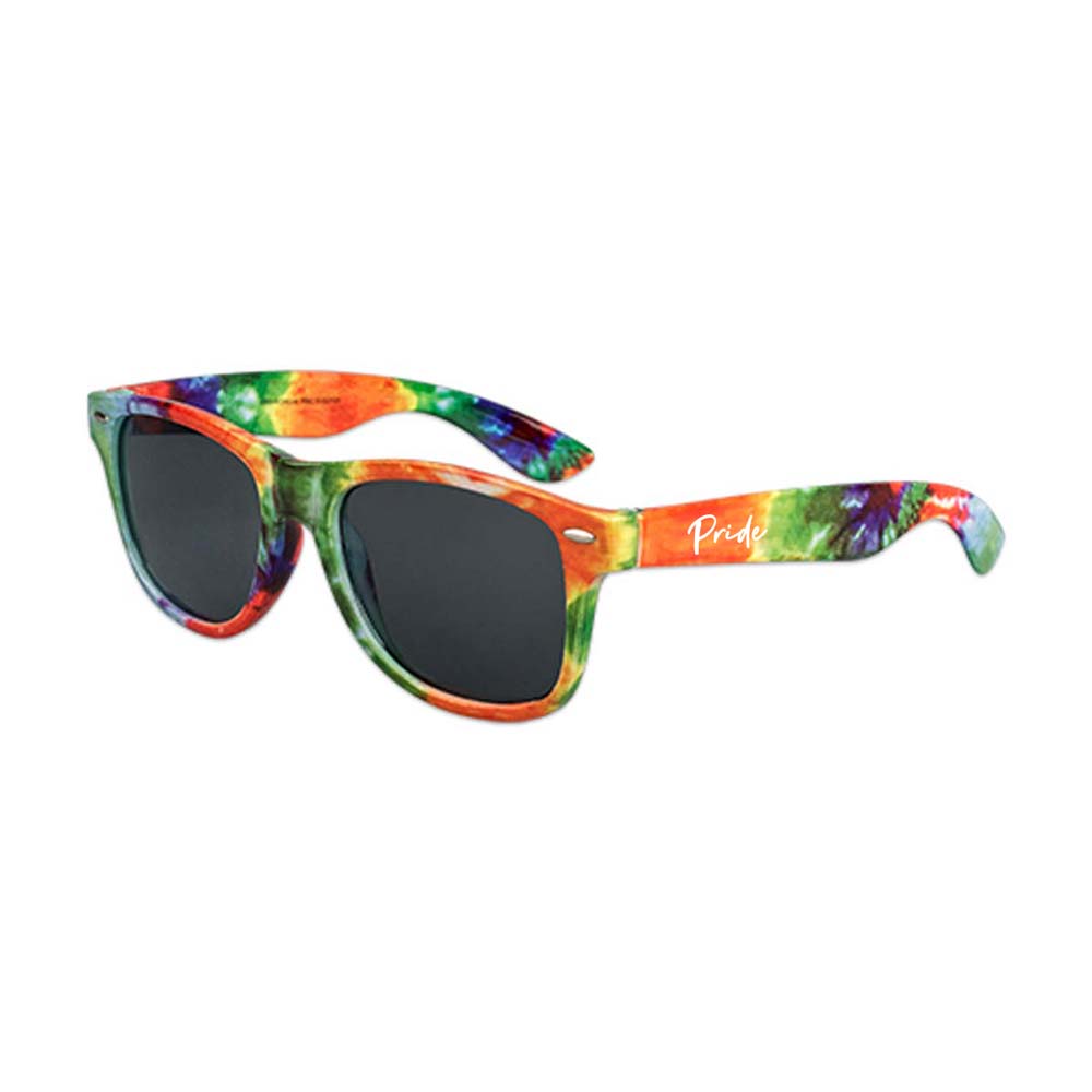 464856 tie dye sunglasses one color one location imprint
