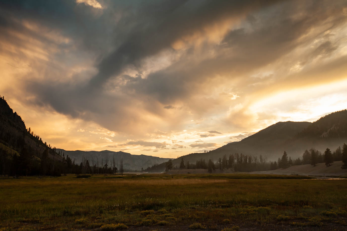 Madison Campground Yellowstone National Park #vezzaniphotography