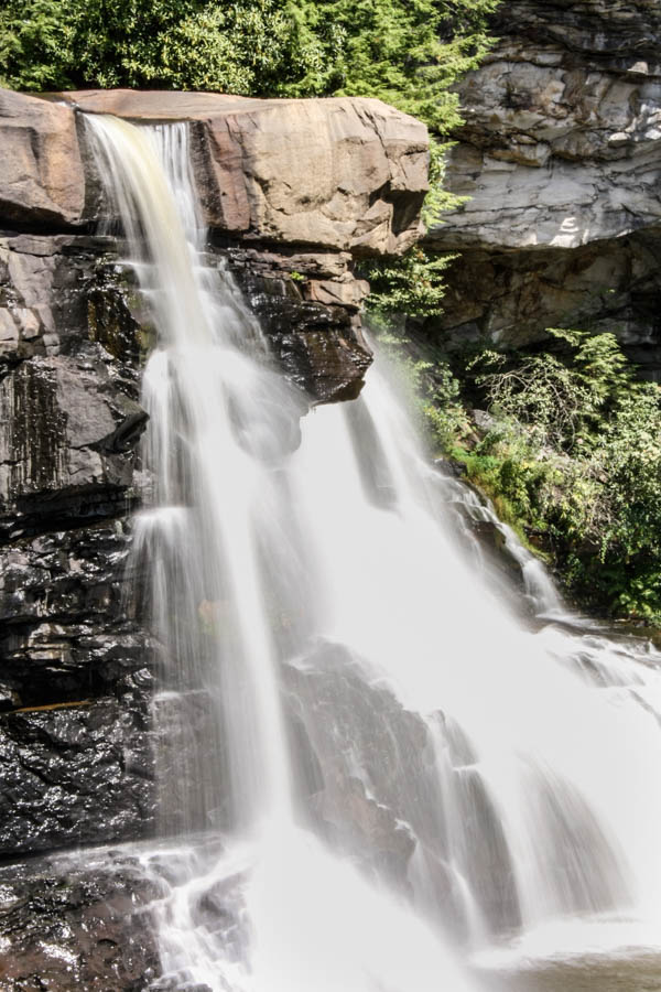 Blackwater Falls State Park WV - How to Photograph Silky Waterfalls #vezzaniphotography