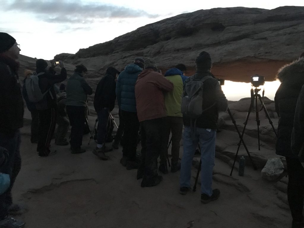 Photographing Mesa Arch at Sunrise in Canyonlands National Park #vezzaniphotography