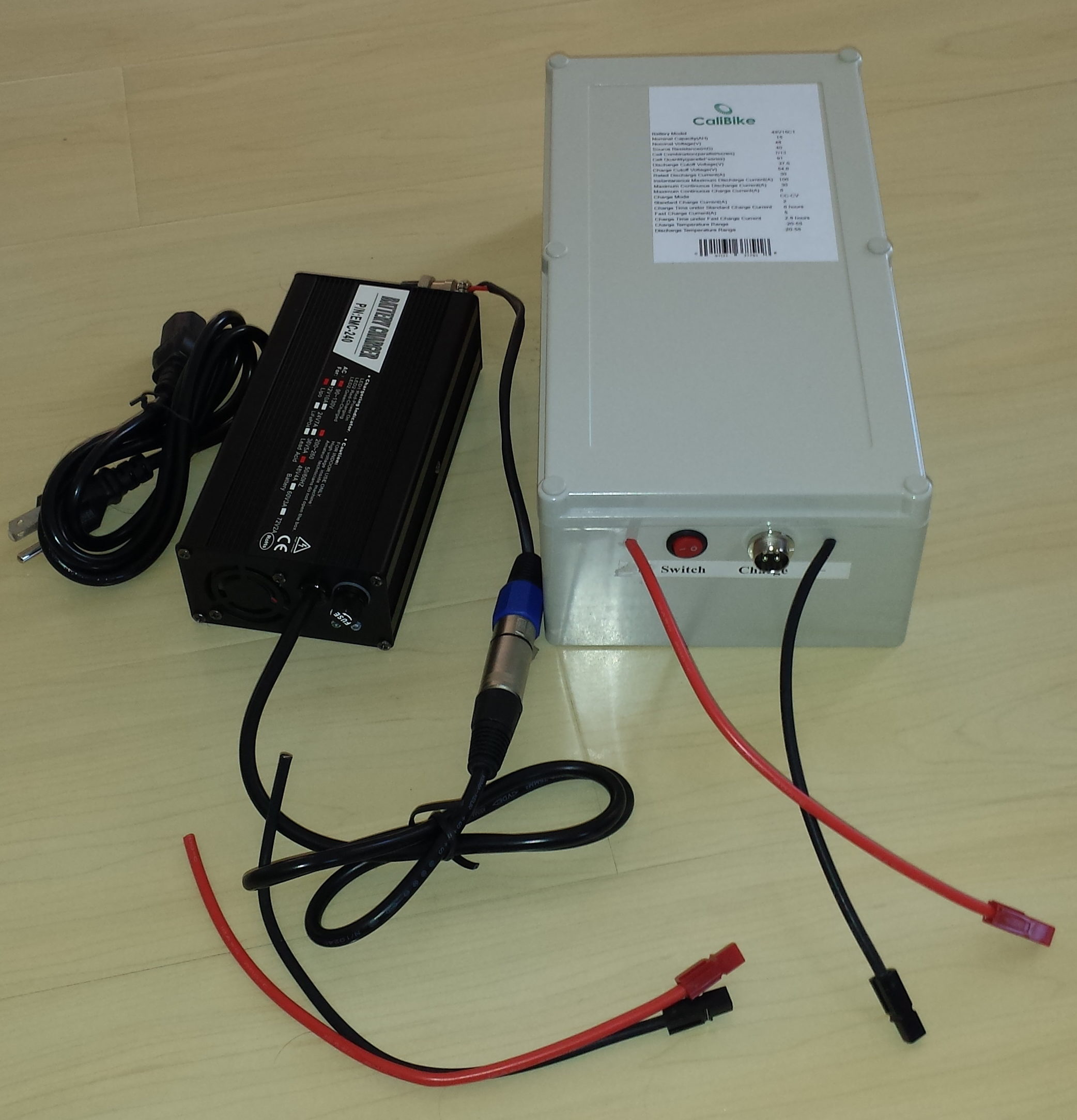 E-bike Lithium-ion Battery charger 48V Electric Bicycle charge parts 4A Charger