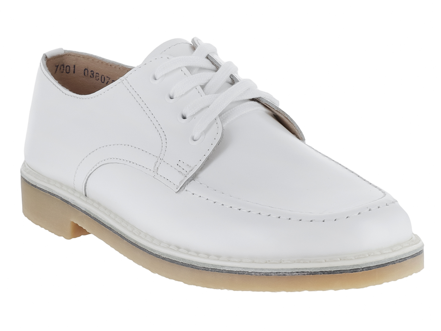 Zapatos Escolares Blancos Calzado Escolar Deportivo Ilario Unisex
