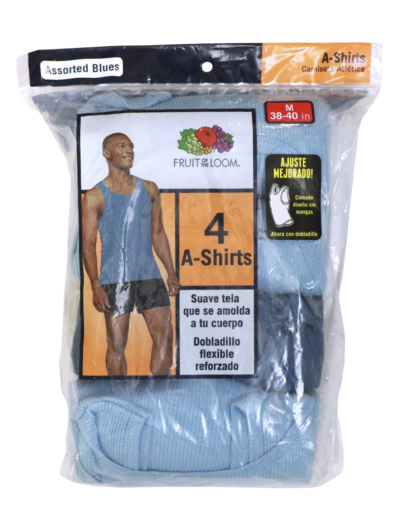 Playera Interior Hombre Camiseta Fruit Of The Loom Cuello V Para