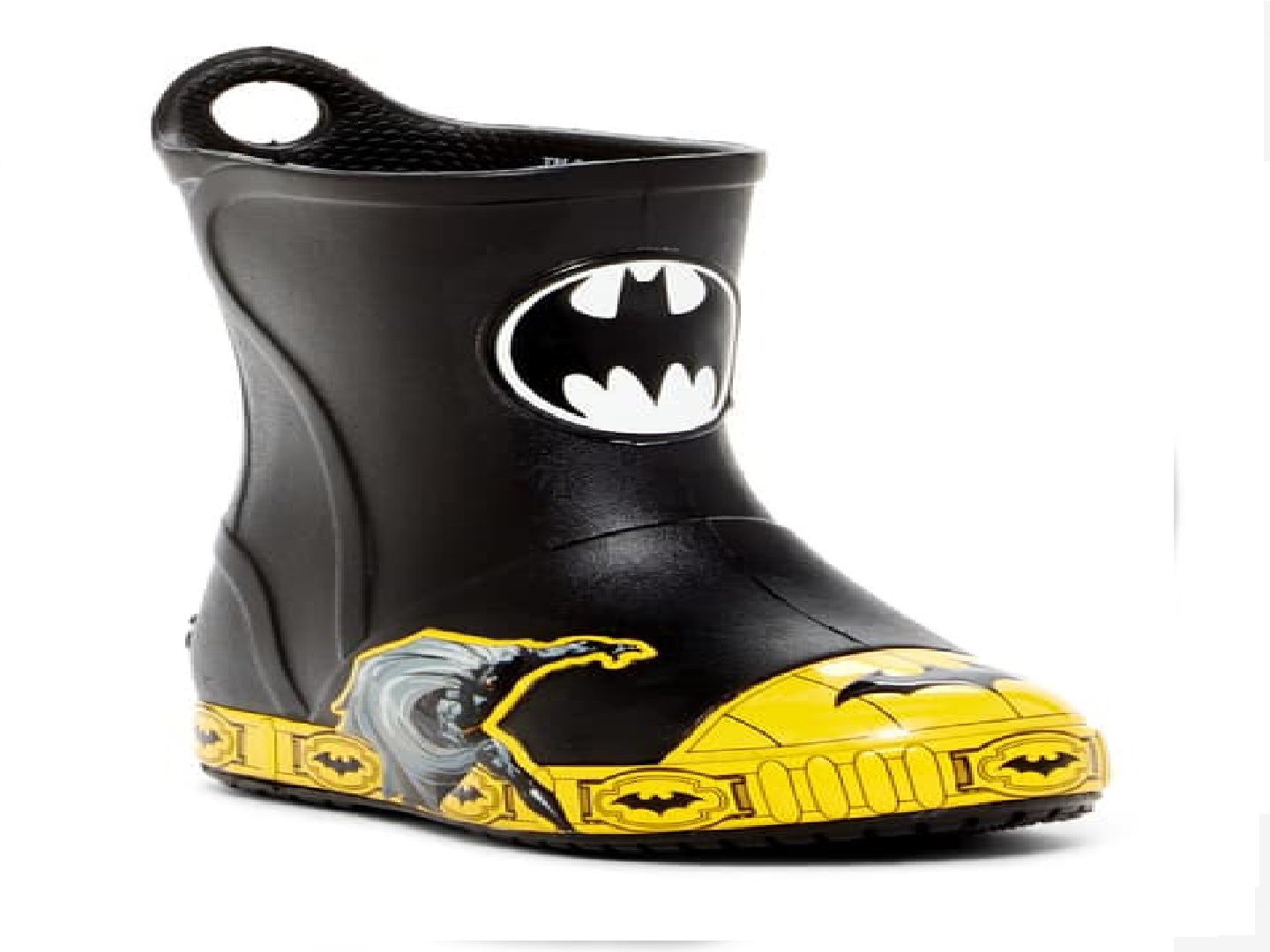 Crocs Men's Bota Crocs Batman Botas Crocs Bumb It Negro Para Niño