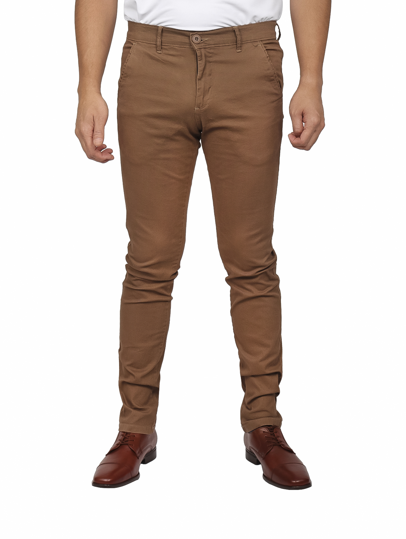 Pantalones Chinos Outfit Con Pantalon Cafe Hombre Pantalones