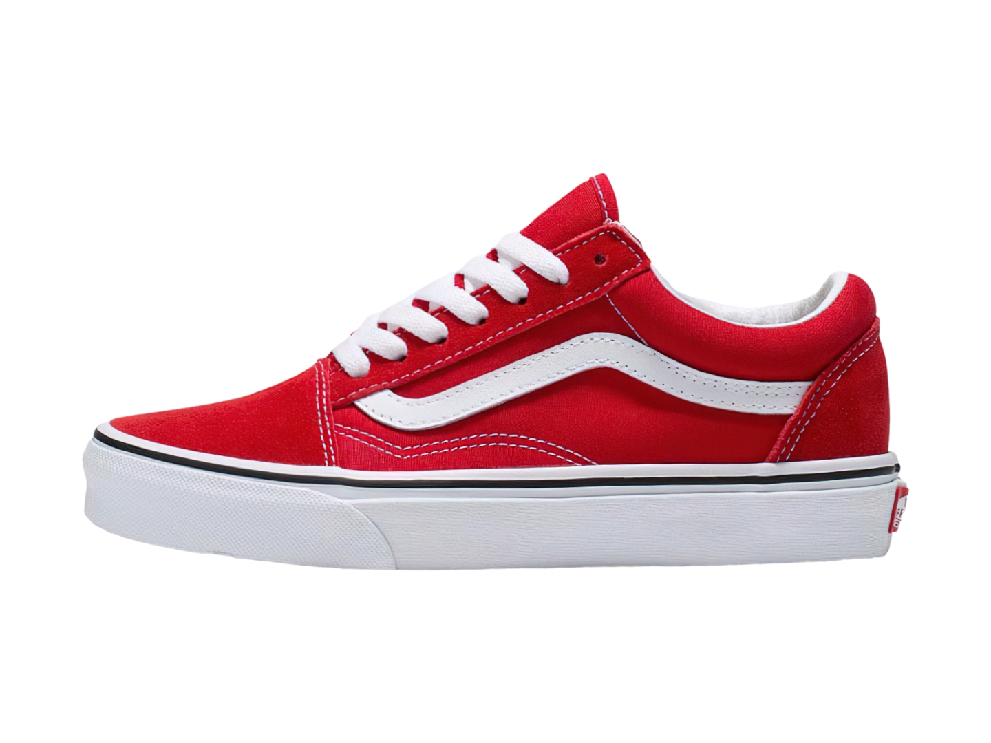 tenis vans rojos
