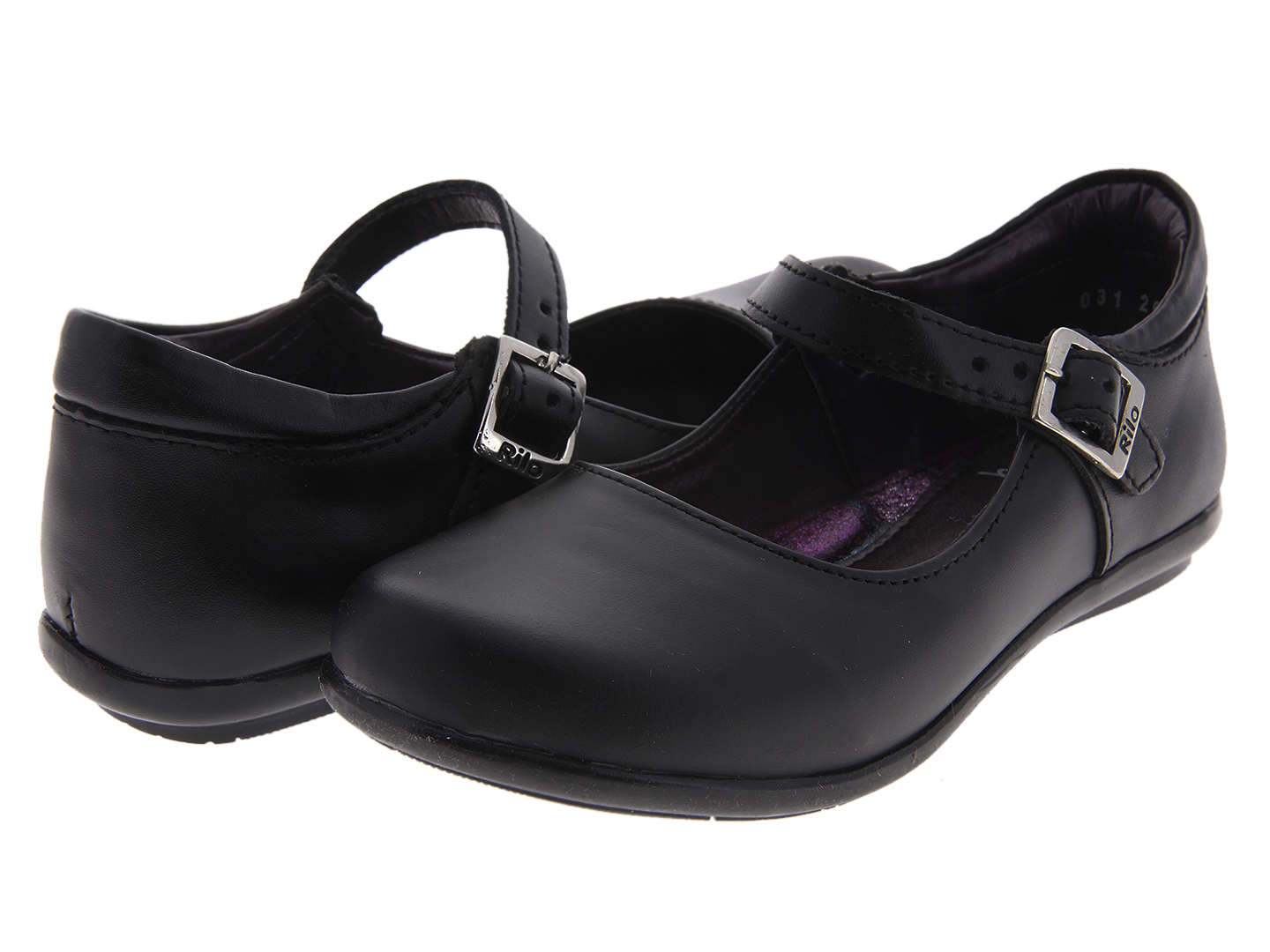 Zapato Escolar Marca Rilo Calzado Escolar Para Ni A Rilo Negro