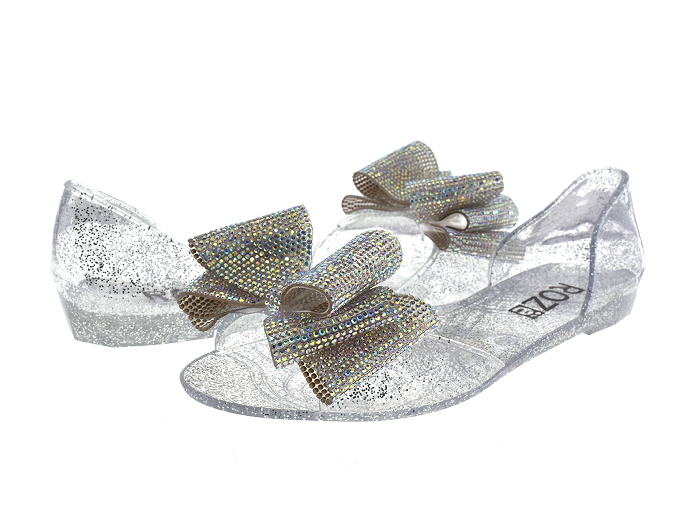 Rozita Microfiber Block Heel Sandals main image 1