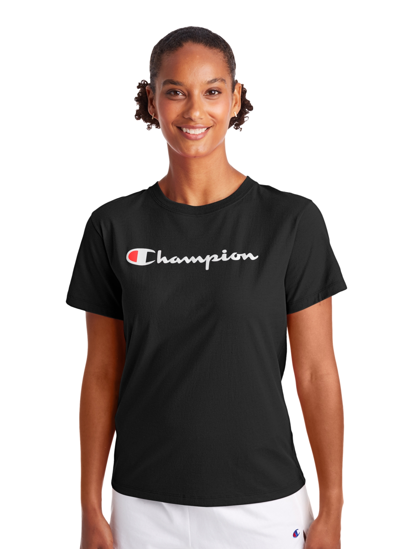 playera champion rosa