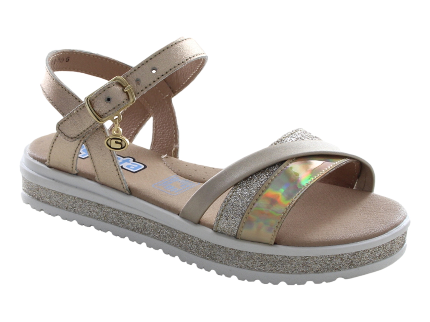 Viajes Sears Sandalias En Sears Sandalias Coqueta 112306 Oro Para Niña