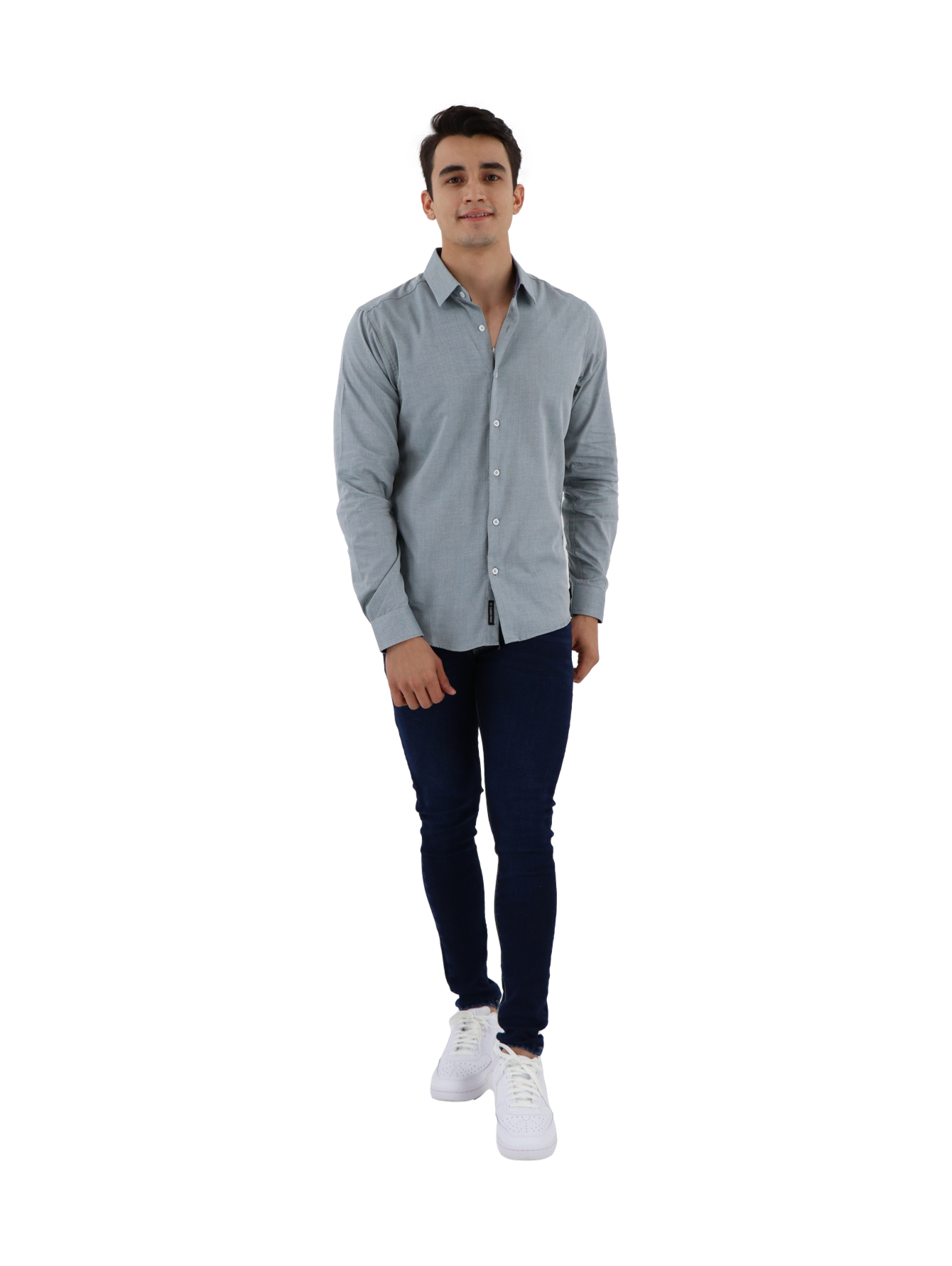 Camisas Vaqueras Camisa De Mezclilla Hombre Coppel Camisas Para - Main Image