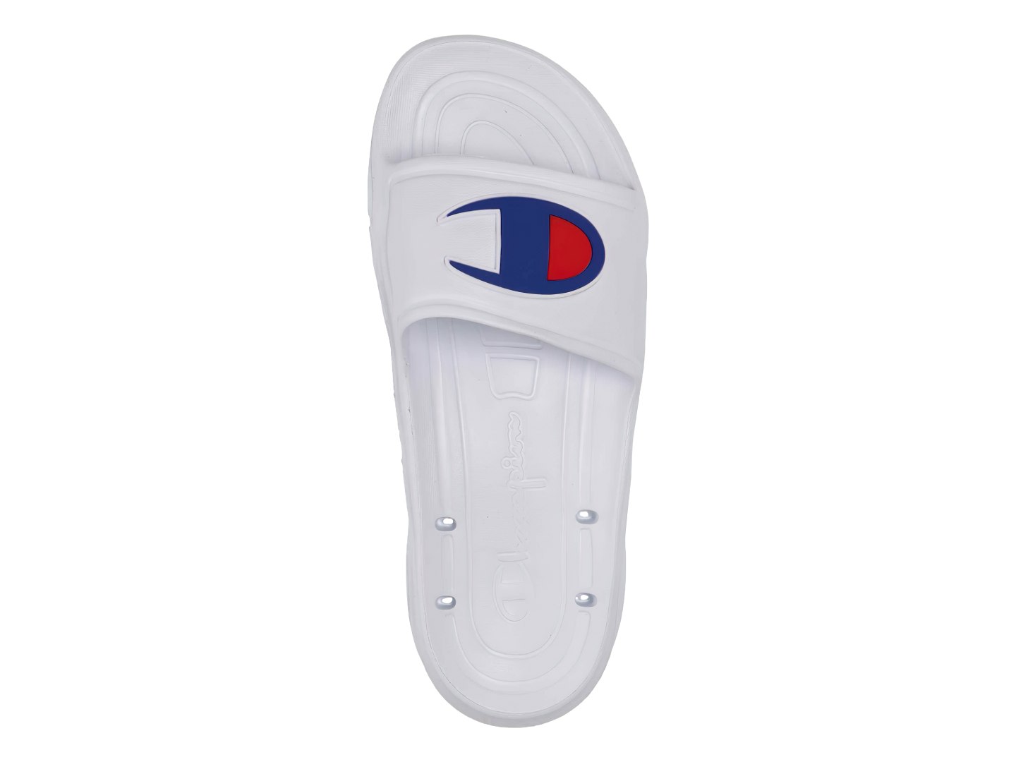 chanclas champion hombre blancas