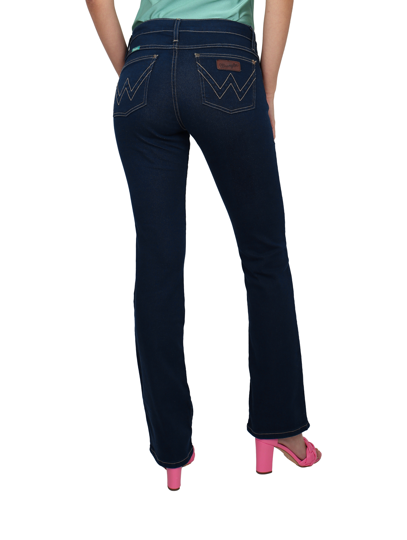 Kelder Wrangler Pantalon Mujer Jeans Wrangler Wester Low Rise Para