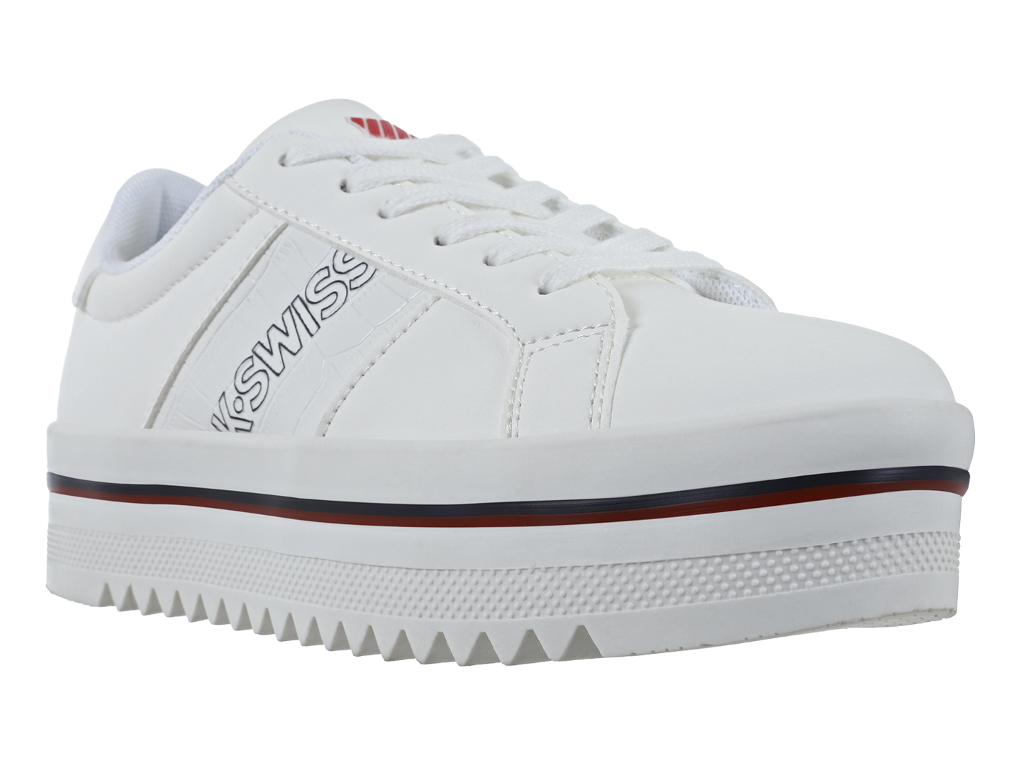 Tenis K-swiss Zulik Blanco Para Mujer