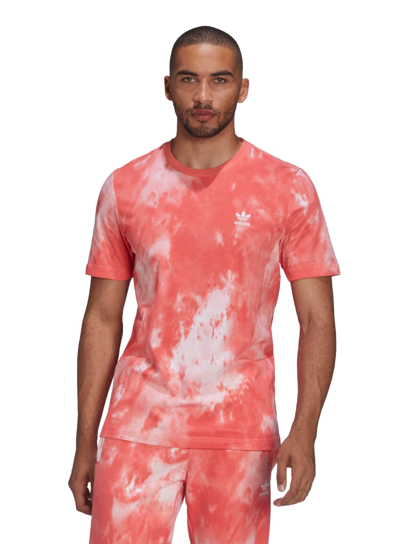Adidas Essential Playeras Rosadas Adidas Para Hombre Adidas
