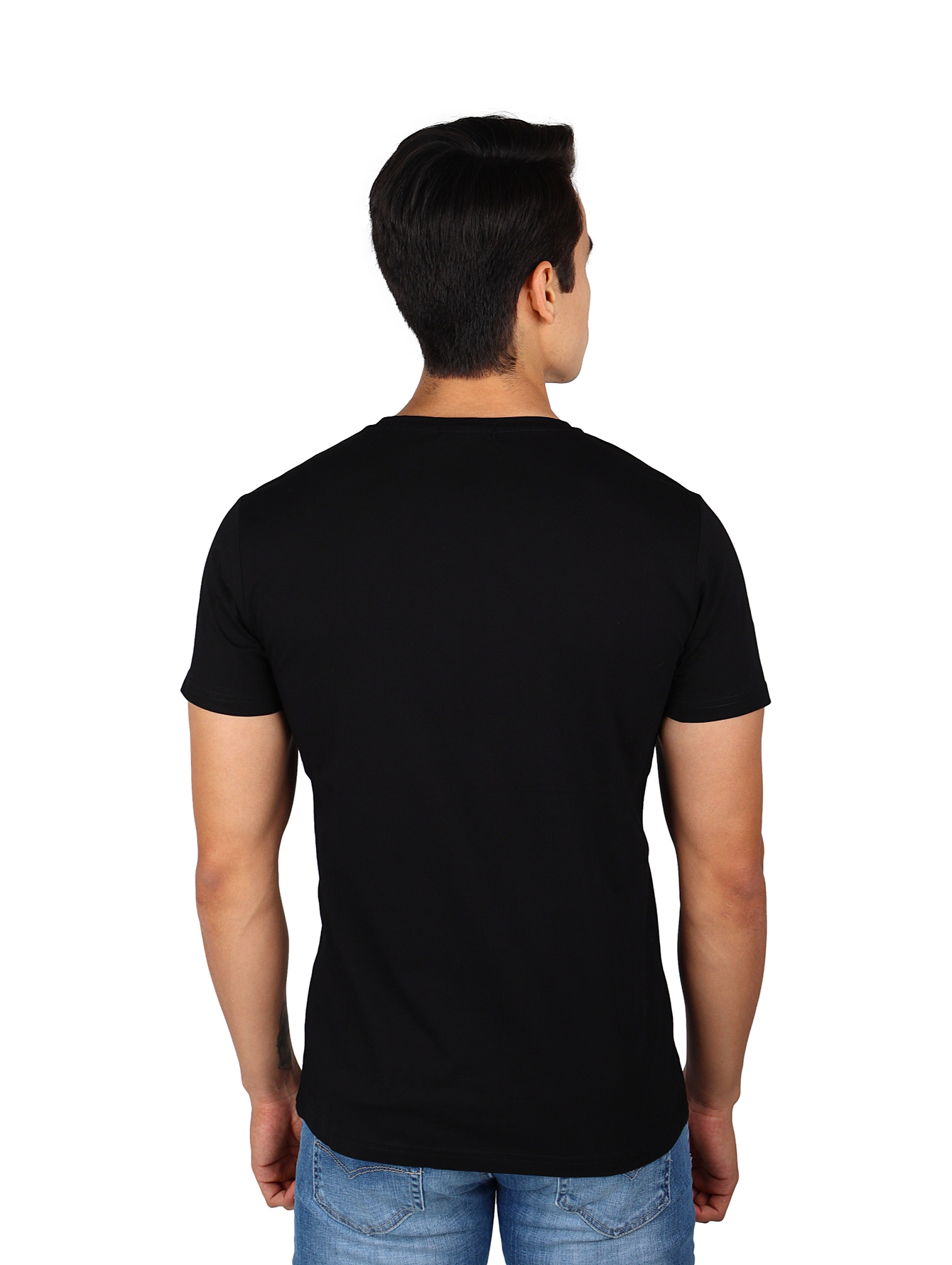 Playera Moda Pritex 2960 Negro Para Hombre