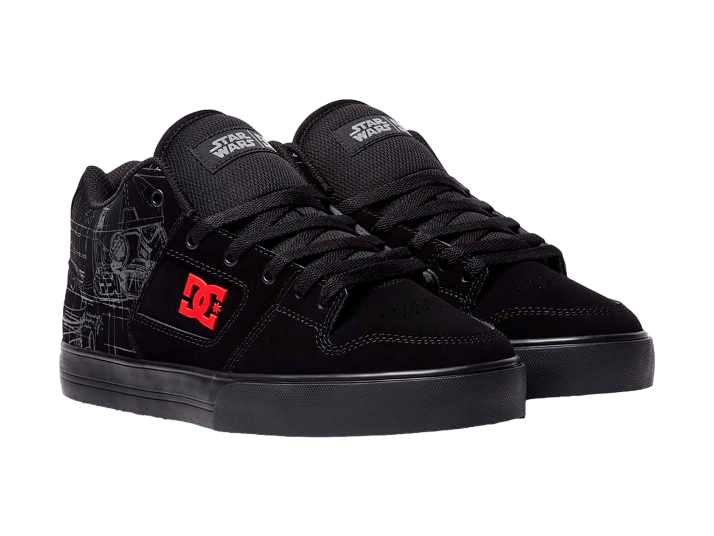 Zapatillas Dc Shoes Piel Tenis Dc Shoes Sw Pure Negro Para Hombre