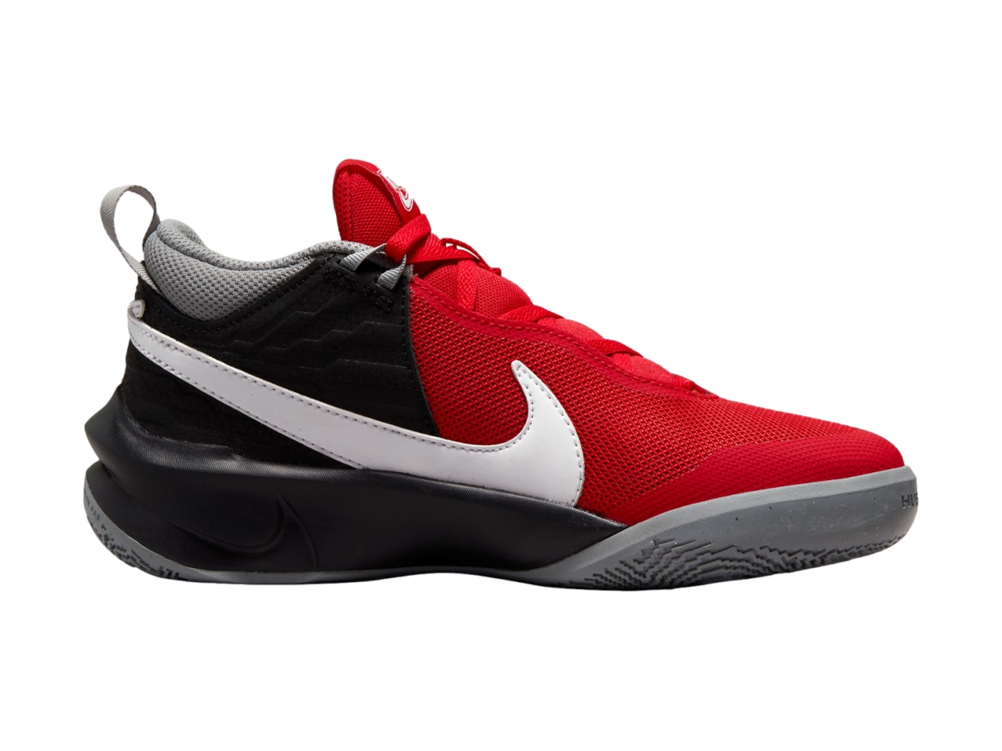 Tenis Nike Team Hustle Rojo Para Nino