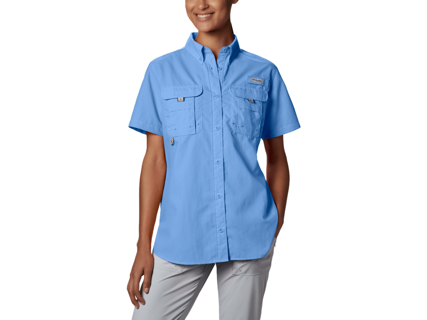 Columbia Camicia Da Pesca Manica Lunga Donna - Leggera, Protezione UPF 50, Asciugatura Rapida