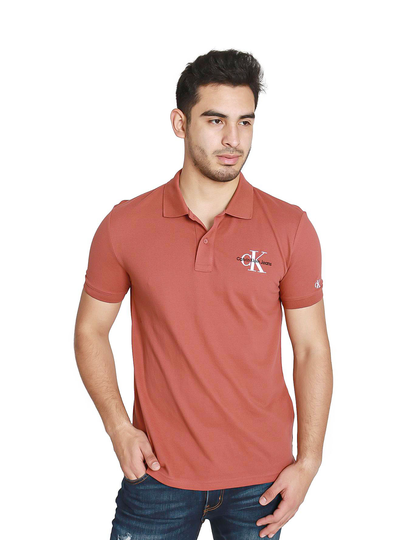 Kelder Playera Calvin Klein Hombre Roja Tenis Calvin Klein M00824