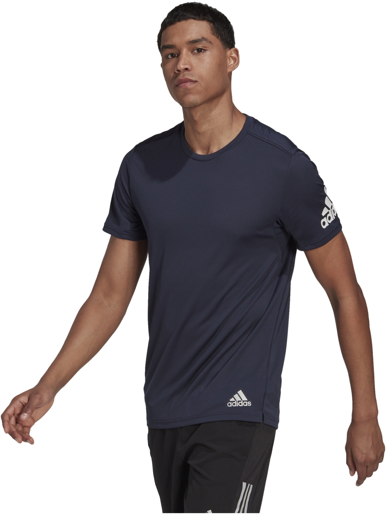 The Run Polera Deportiva Adidas Hombre Playera Adidas Run It Azul