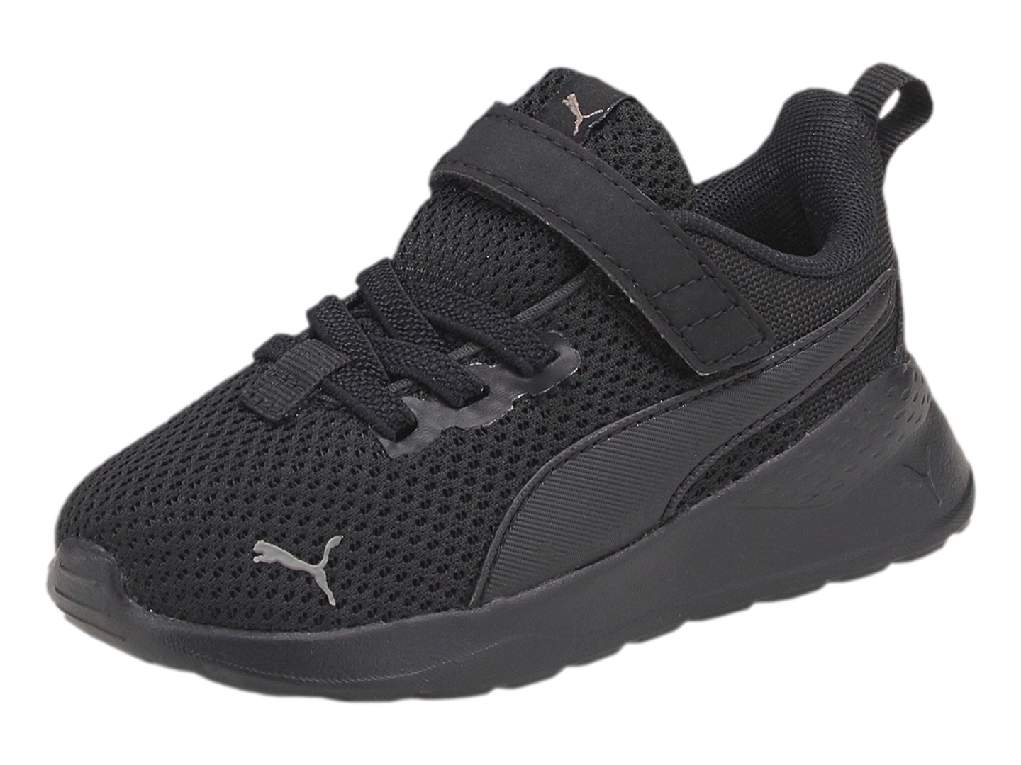 Deportivas Hombre Zapatillas Para Hombre Negras, Upper De Malla