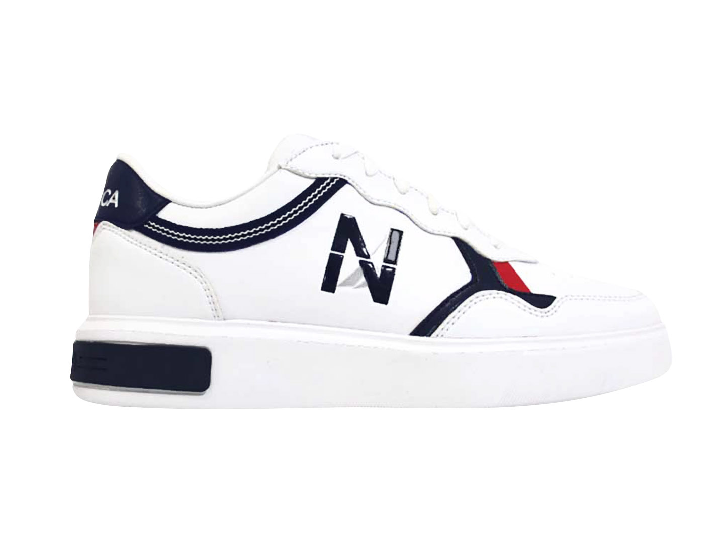 Tenis Deportivos Tenis Nautica Hombre Blancos Tenis Nautica Eugene