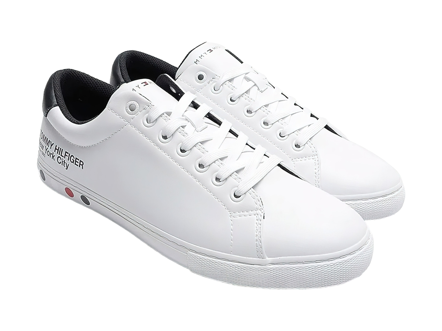 Zapatos Blancos Tenis Tommy Hilfiger Hombre Blancos Precio Tenis