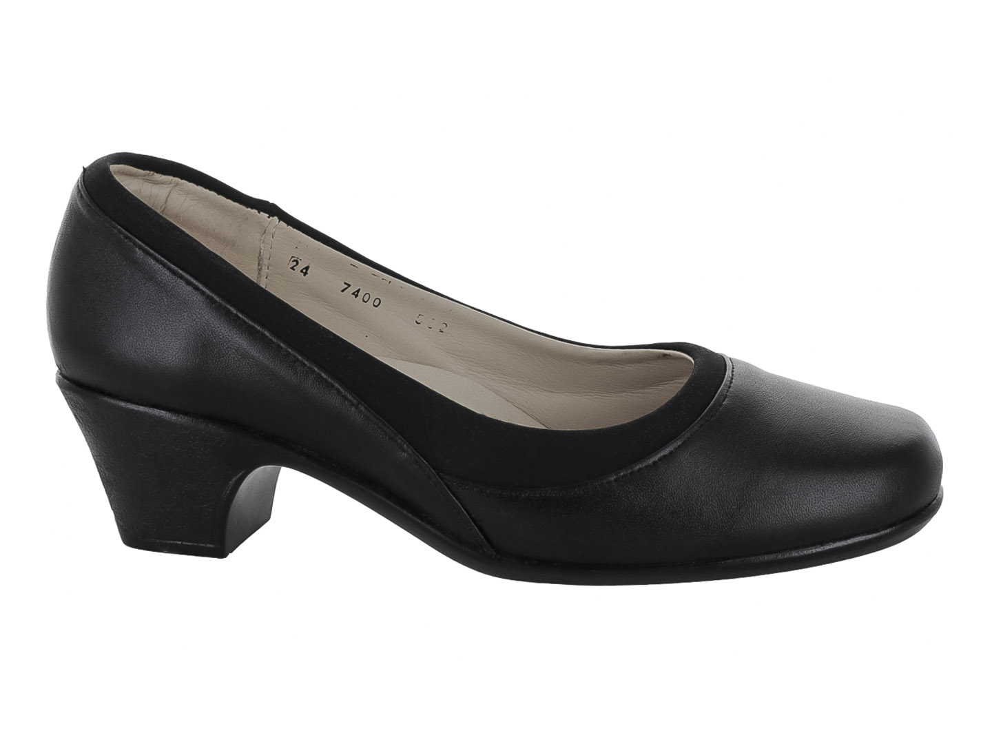 Calzado Tacones Negros Cerrado Zapatos De Baile Cerrados Tacon