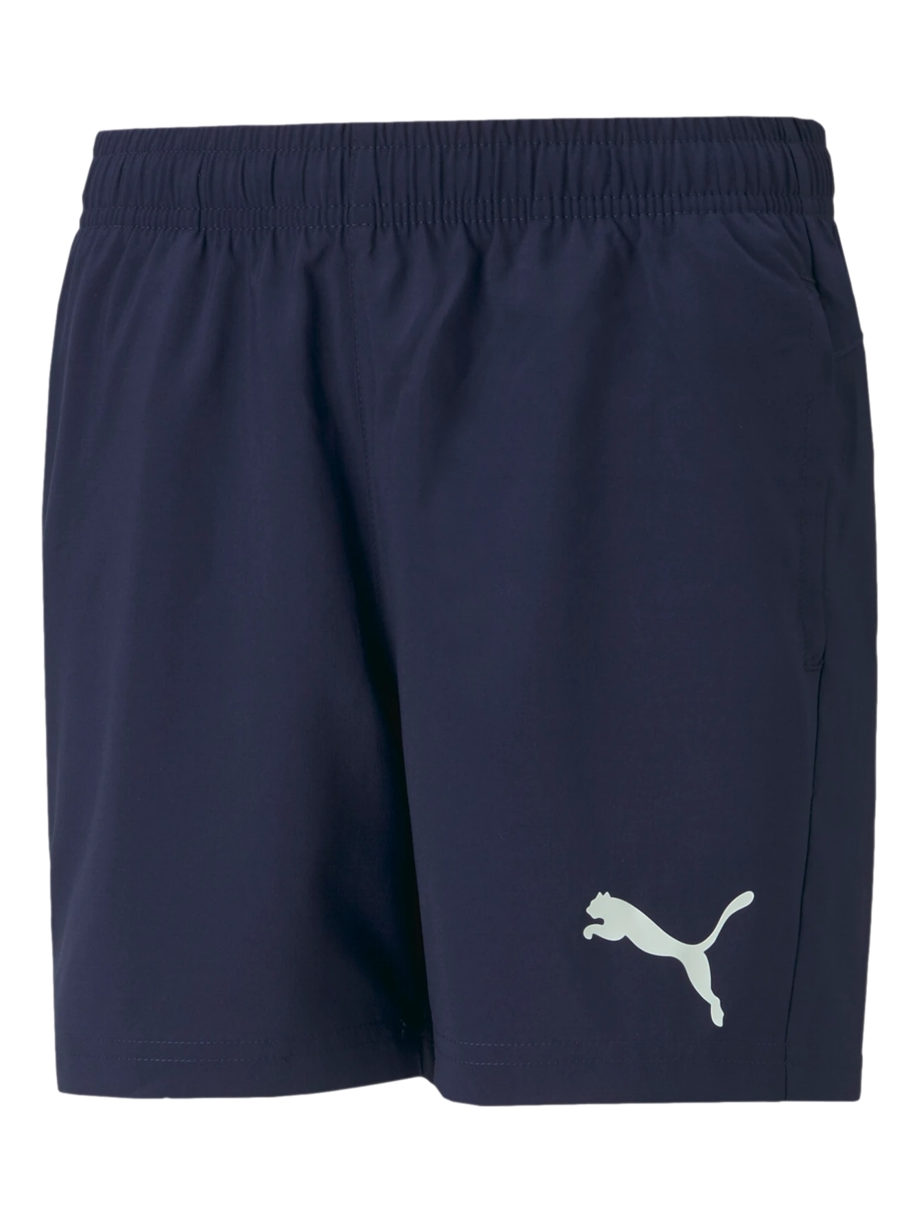 Playera Puma Active Woven Azul Para Niño