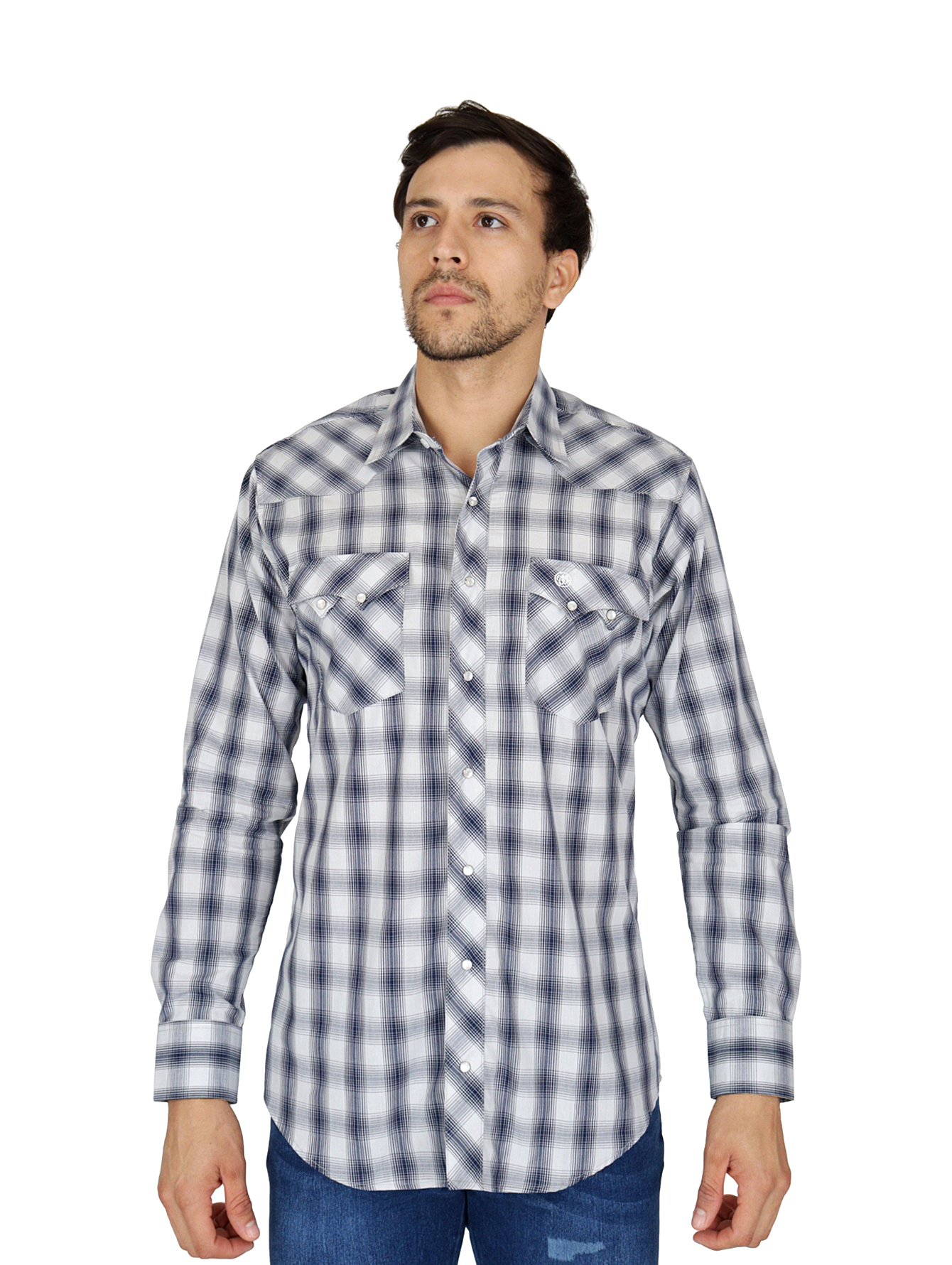 Camisa De Mezclilla Wrangler Hombre Camisa De Hombre Relaxed Lisa