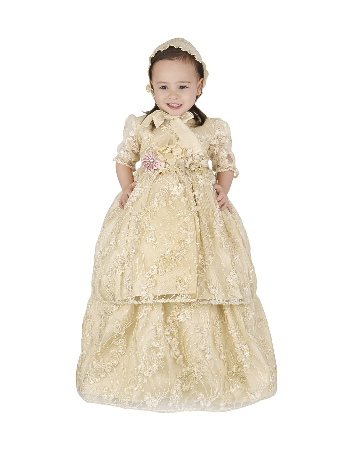 Primer Año Vestidos De Bautismo Para Nena De AÃ±o Bautizo Vestidos