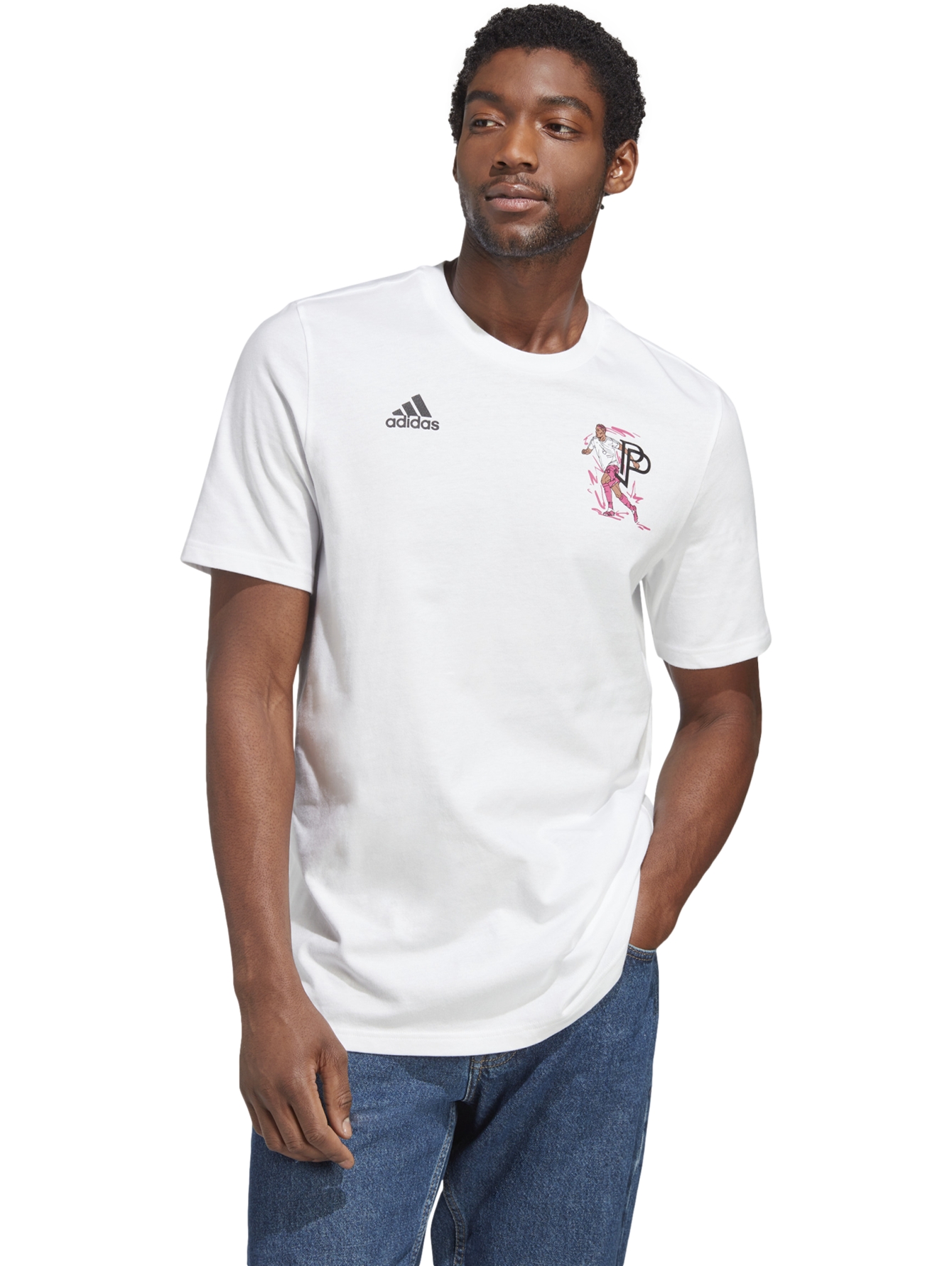 Playera Adidas Pogba Icon Para Hombre