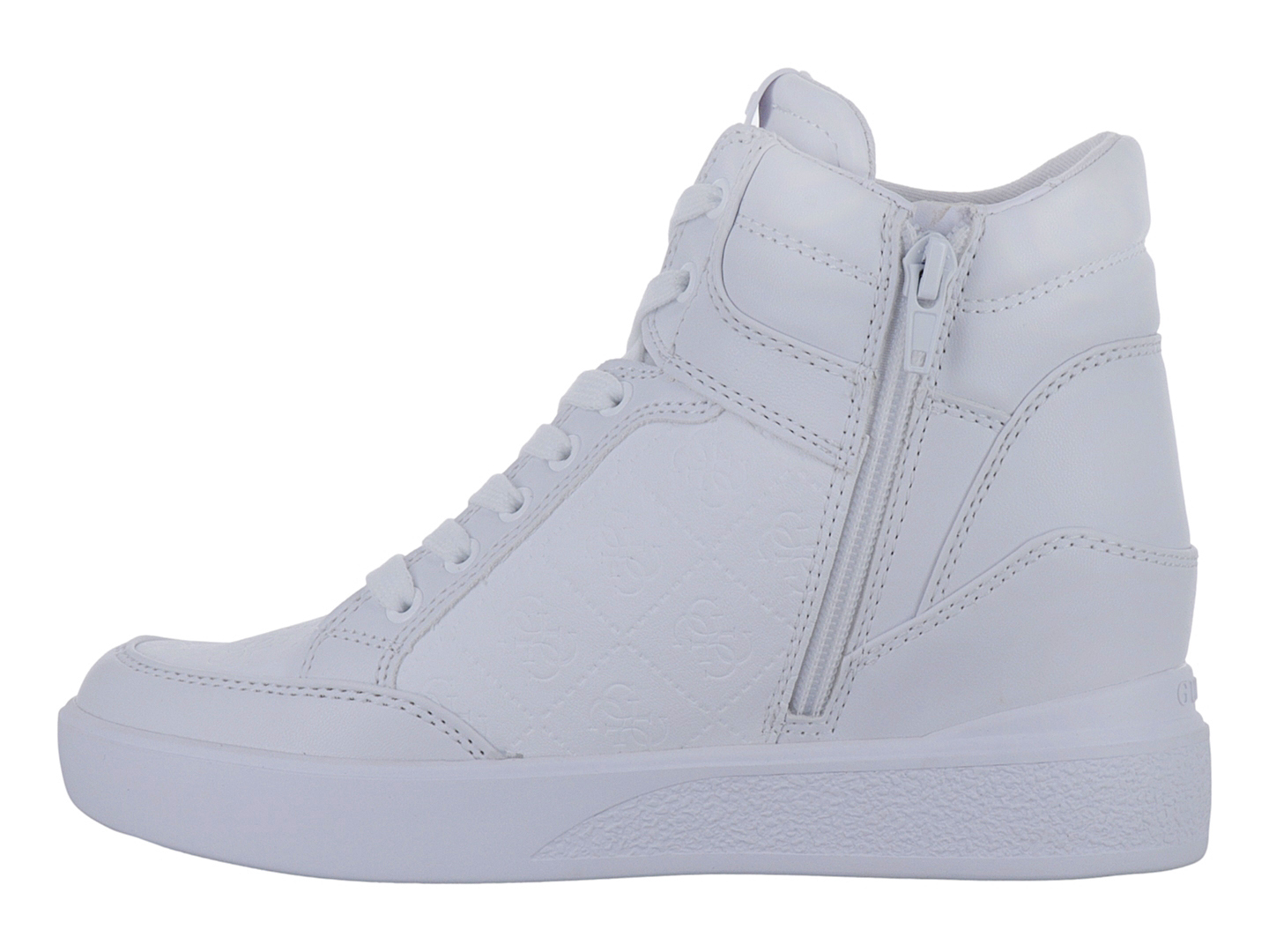 Tenis Guess De Bota Mujer Blancos Botas Blancas Guess Para Mujer