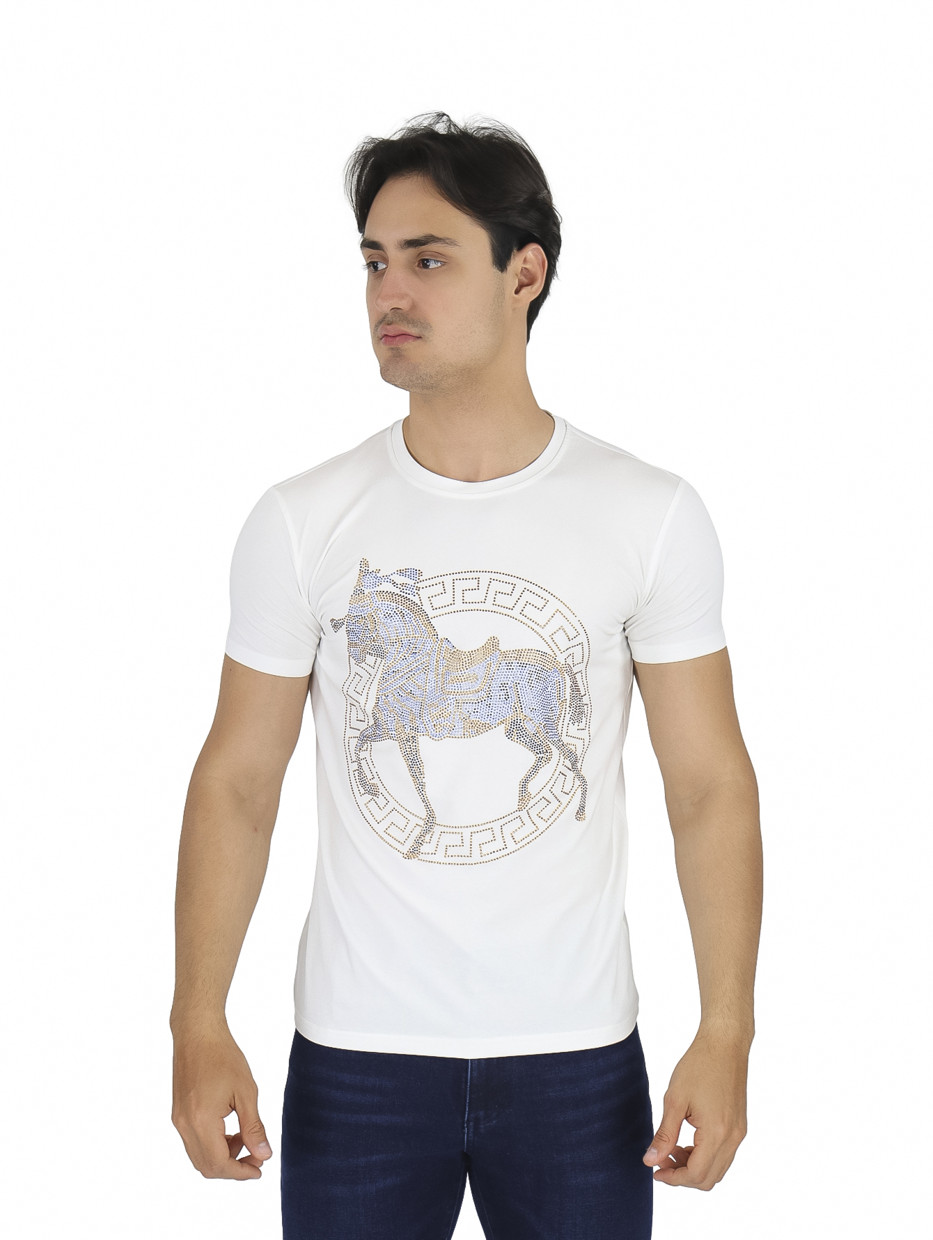 Pritex Playeras De Hombre A La Moda Playera Moda Pritex 200 Blanco